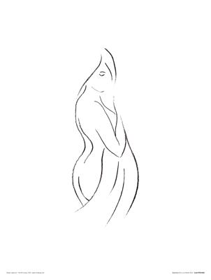 Standing Art Print Louise Nisbet 30x40cm