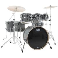 PDP Drums Concept Maple 7-Piece Satin Pewter 7d. shellset