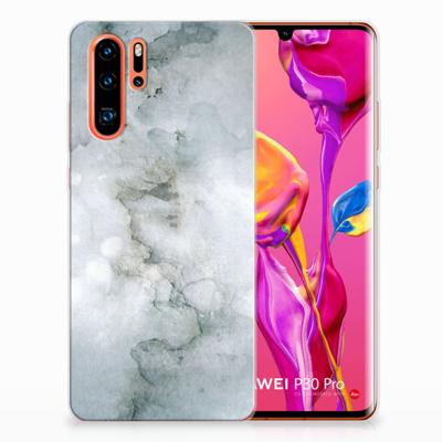 Hoesje maken Huawei P30 Pro Painting Grey Hoesje maken Huawei P30 Pro Painting Grey