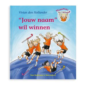 Boek met naam en foto - Saar wil winnen - Softcover