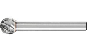 PFERD 21112782 Freesstift Bol Lengte 49 mm Afmeting, Ø 10 mm Werklengte 9 mm Schachtdiameter 6 mm