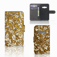 Wallet Case Samsung Galaxy Xcover 3 | Xcover 3 VE Barok Goud - thumbnail