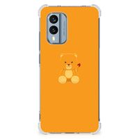 Nokia X30 Stevig Bumper Hoesje Baby Beer