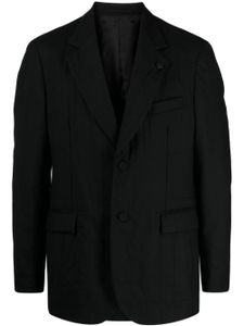 Lardini blazer à breloque fleur - Noir