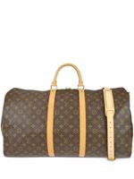 Louis Vuitton Pre-Owned sac de voyage Keepall 55 bandoulière (1998) - Marron - thumbnail