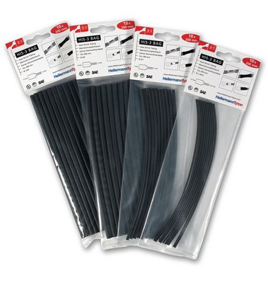HellermannTyton 308-31211 Krimpkous assortiment Rood 12 mm 4 mm Krimpverhouding:3:1 10 stuk(s)