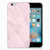 Apple iPhone 6 | 6s TPU Siliconen Hoesje Marble Pink - Origineel Cadeau Vriendin