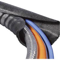 HellermannTyton 170-01006 Twist-In 29 Gevlochten slang Zwart Polyester 25 tot 29 mm per meter