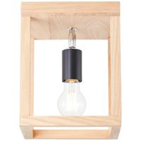 Brilliant Houten plafondlamp Nerea vitrine hout 99436/35 - thumbnail