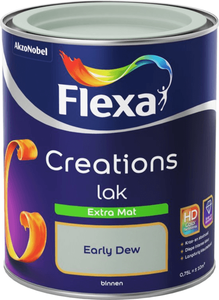 flexa creations lak extra mat sturdy leaf 0.75 ltr