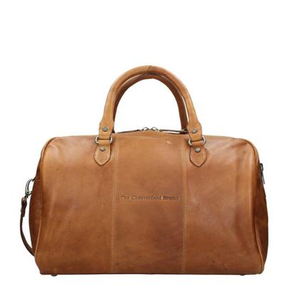 The Chesterfield Brand Liam Travelbag cognac Weekendtas The Chesterfield Brand Liam Travelbag cognac Weekendtas