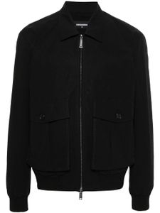 DSQUARED2 veste légère Icon Clubbing - Noir