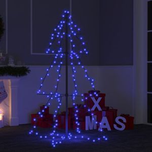 Kegelkerstboom 160 LED's binnen en buiten 78x120 cm