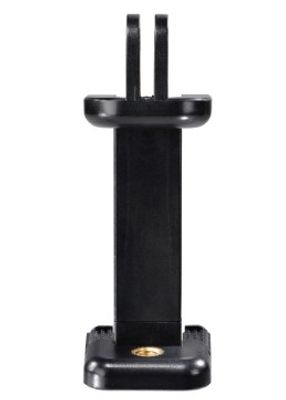 Hama Tafelstatief 1/4 inch Werkhoogte: 20 - 90 cm Zwart Incl. smartphonehouder