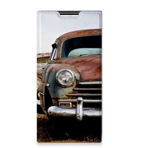 Samsung Galaxy S22 Ultra Stand Case Vintage Auto