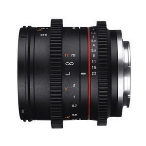 Samyang 21mm T1.5 cine ED AS UMC CS Sony E-mount objectief