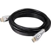 club3D CAC-2312 HDMI-kabel HDMI Aansluitkabel HDMI-A-stekker, HDMI-A-stekker 5.00 m Zwart 4K UHD, Vlambestendig