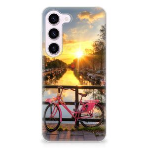 Samsung Galaxy S23 Siliconen Back Cover Amsterdamse Grachten