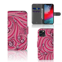 Apple iPhone 11 Pro Hoesje Swirl Pink - thumbnail