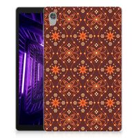 Lenovo Tab M10 HD (2de generatie) Hippe Hoes Batik Brown - thumbnail