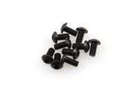 M3x6mm Hex Socket Button Head (Black) (10pcs) (AXA0113)