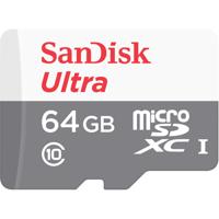 SanDisk 64GB 80MB/s UHS-I microSDXC Geheugenkaart - SDSQUNS-064G