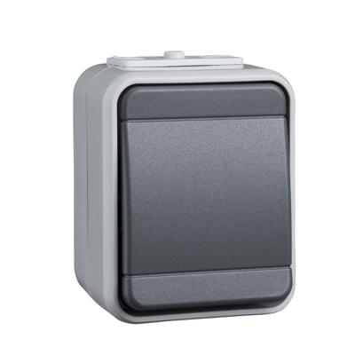 Schneider Electric 441609 lichtschakelaar Thermoplastic Grijs