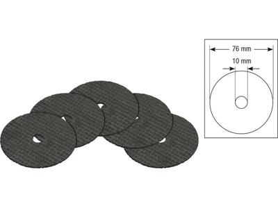 Hazet 9033-010/5 9033-010/5 Doorslijpschijf recht 76 mm 5 stuk(s) Staal Hazet 9033-010/5 9033-010/5 Doorslijpschijf recht 76 mm 5 stuk(s) Staal