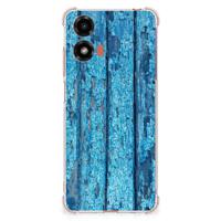 Motorola Moto G24 | G24 Power | G04 Stevig Telefoonhoesje Wood Blue - thumbnail