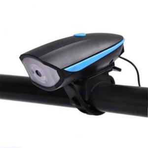 Fietslamp 3 standen USB Oplaadbaar 250LM LED Fietslamp Zaklamp Fietstoebehoren - Blauw