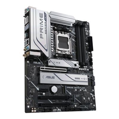 Asus PRIME X670-P WIFI Moederbord Socket AMD AM5 Vormfactor ATX Moederbord chipset AMD® X670