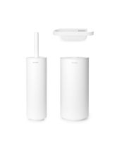 Brabantia mindset toiletaccessoires set van 3 mineral infinite white - thumbnail