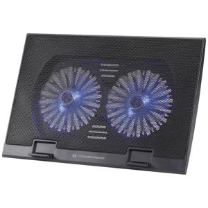 Conceptronic THANA02B Cooling-pad voor laptop In hoogte verstelbaar