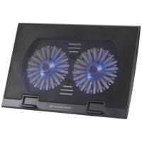 Conceptronic THANA02B Cooling-pad voor laptop In hoogte verstelbaar