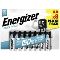 Energizer Max Plus AA batterij (penlite) Alkaline 1.5 V 8 stuk(s)