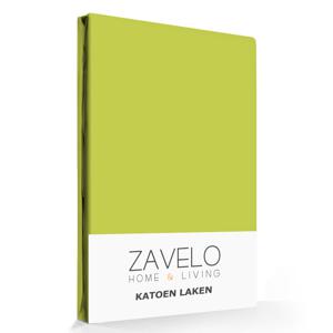 Zavelo Laken Basics Limoen (Katoen)-Lits-jumeaux (240x300 cm)