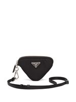 Prada pochette Re-Nylon à logo - Noir