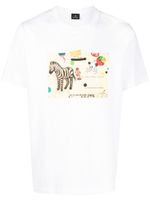 PS Paul Smith t-shirt à imprimé graphique - Blanc