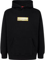 Supreme hoodie Bling à logo Box - Noir - thumbnail