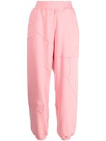 3.1 Phillip Lim pantalon de jogging en coton à empiècements - Rose