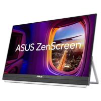 ASUS ZenScreen MB229CF portable monitor – 22-inch (21.5 viewable) FHD (1920 x 1080), IPS technology, 100Hz, USB-C® PD 60W, speakers, carrying handle/kickstand design, C-clamp, partition hook