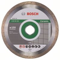 Bosch Accessoires Diamantdoorslijpschijf Standard for Ceramic 150 x 22,23 x 1,6 x 7 mm 1st - 2608602203 - thumbnail