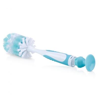 Nuby flessenborstel en speenborstel 26 cm blauw