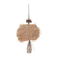 Wandhanger Raffia - 65x28x2.5 cm