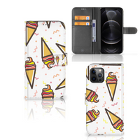 Apple iPhone 12 Pro Max Book Cover Icecream - thumbnail