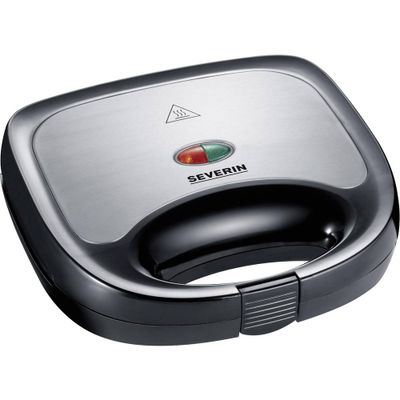 Severin SA 2969 sandwich maker 600 W Zwart, Roestvrijstaal