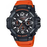 Horlogeband Casio 10526077.MCW-100H-4AV Kunststof/Plastic Oranje 16mm - thumbnail