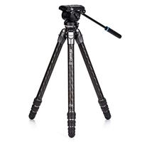 Benro Schildpad Columnless w/Nivellering Base #3 Koolstofvezel TTOR34CLV+S4pro 4 secties