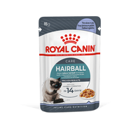 Royal Canin Hairball Care in Jelly (gelei) natvoer kattenvoer 12 x 85 gram - thumbnail