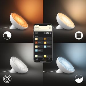 Philips Hue White and Color ambiance Bloom tafellamp